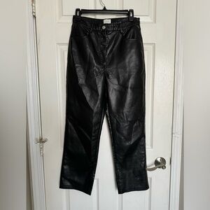 WILFRED Faux Leather Pants